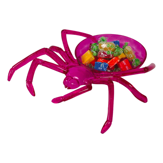 Lila Spindeltallrik