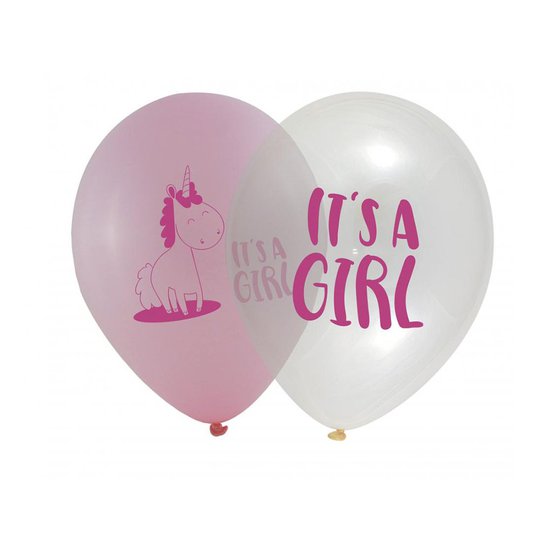 Latexballonger Its A Girl - 10-pack