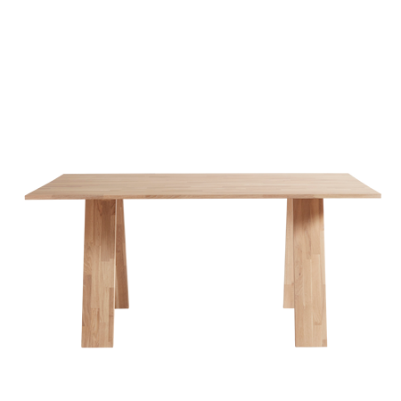 Angle Matbord 160cm Vitoljad