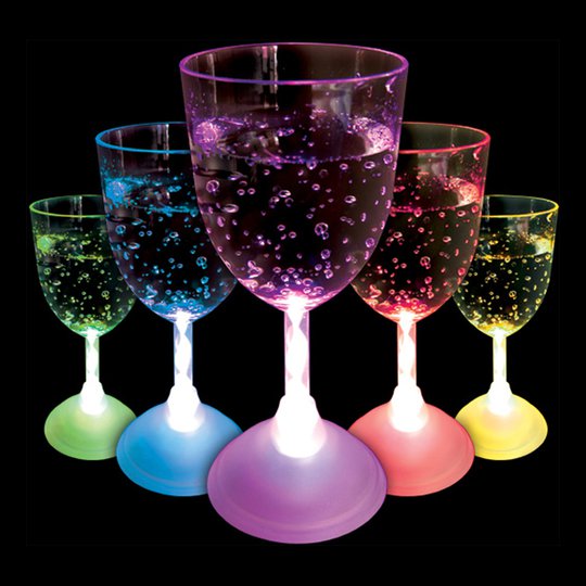 Blinkande Vinglas - 1-pack