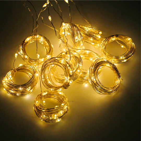 LED Ljusgardin - 3x1 meter Varmvit