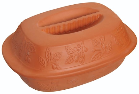 Home Made Terracotta Ceramic Roasting Pot