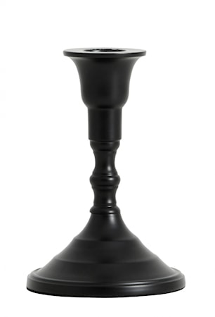 Tanna Ljusstake Svart Small
