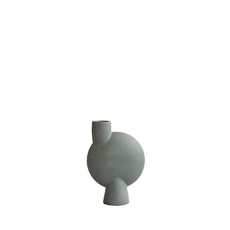 Sphere Vas Bubl Medium 26 cm Agavegrön
