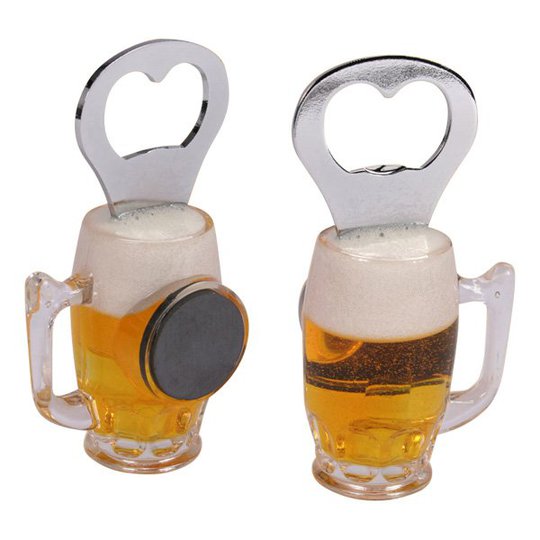 Ölglas Kylskåpsmagnet
