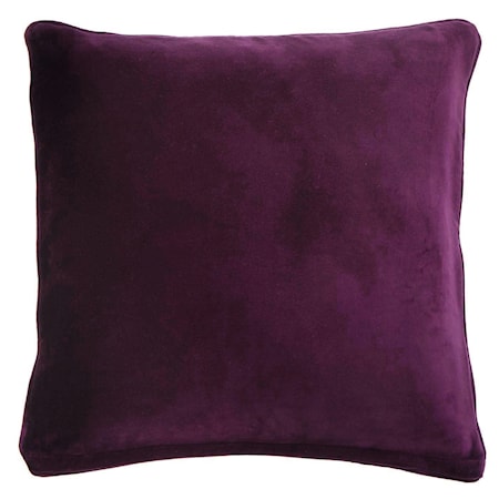 Velvet Kuddfodral 50x50 cm Aubergine