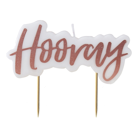 Tårtljus Hip Hip Hooray