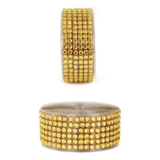 Strassband Guld - 1-pack