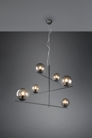 Pure Taklampa 6L E14 Antracit