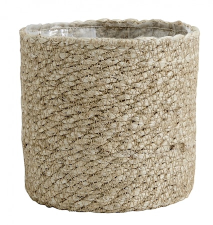 Kruka i jute Ø 14cm Natur