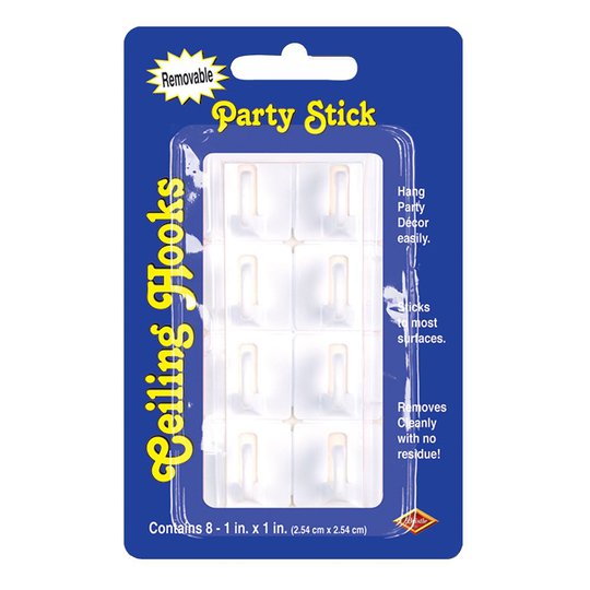 Takkrokar för Dekorationer - 8-pack