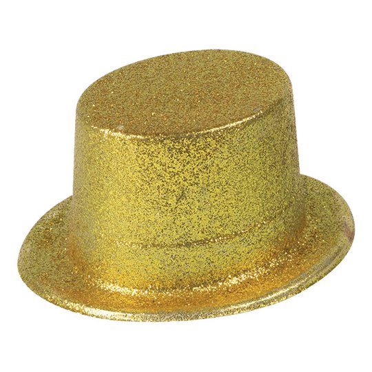 Höghatt Glitter Guld - One size