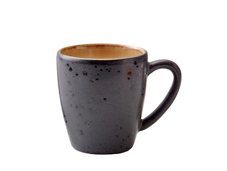 Mugg 19 cl Svart/amber BITZ