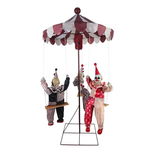 Snurrande Karusell med Clowner Prop