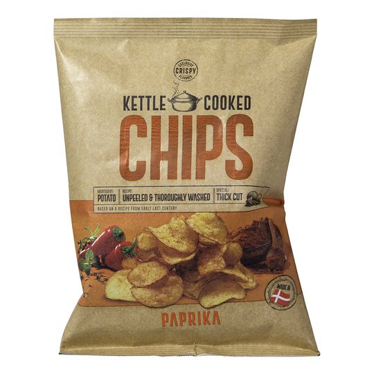Kettle Cooked Paprika Chips - 150 gram