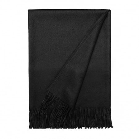 Luxury throw pläd – Black