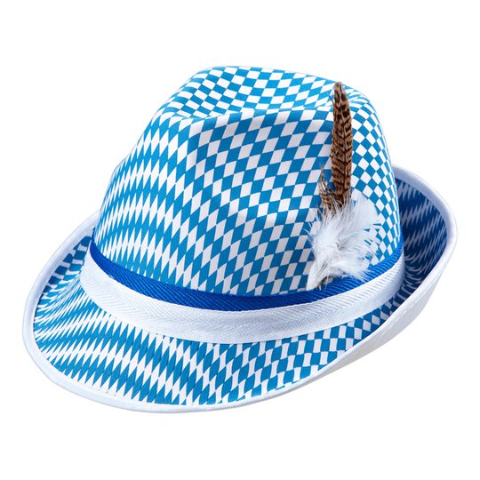 Bavarian Filthatt med Fjäder - One size