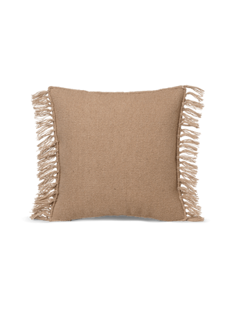 Kelim Fringe Kudde Small Sand