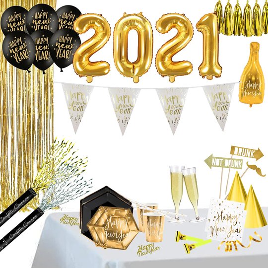 Nyårspaket 2021 Deluxe - 6 personer Nyårspaket