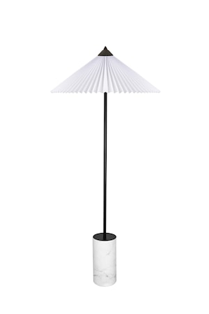 Golvlampa Matisse Svart/Vit