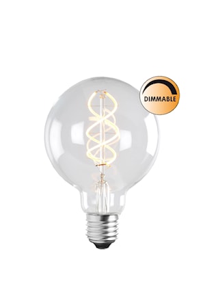 Ljuskälla LED Soft Filament Dimbar Klar 100 mm