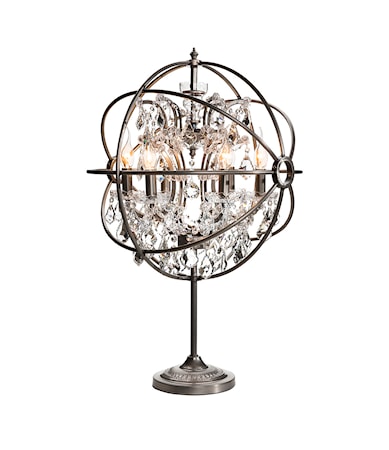 GYRO Table Lamp Natural/Crystal