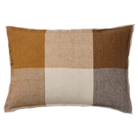 Kuddfodral Linne 40x60cm Choklad