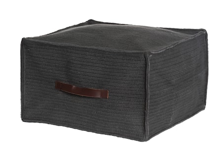 Pouf refillable Ranta 50x50x30 cm Grå