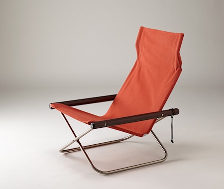 NychairX Fåtölj Mörkbrun/Terracotta