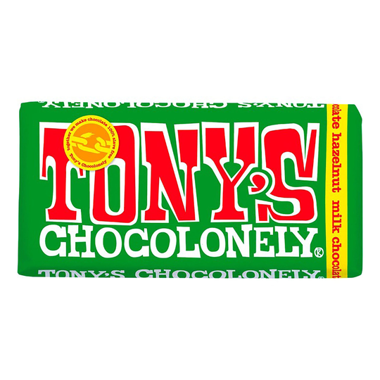 Tonys Chocolonely Milk Chocolate Hazel - 180 gram