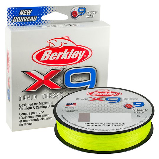 Berkley X9 Flame Green 150 m flätlina