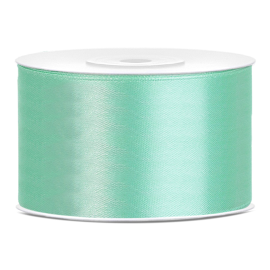 Satinband Mint - 38 mm x 25 m