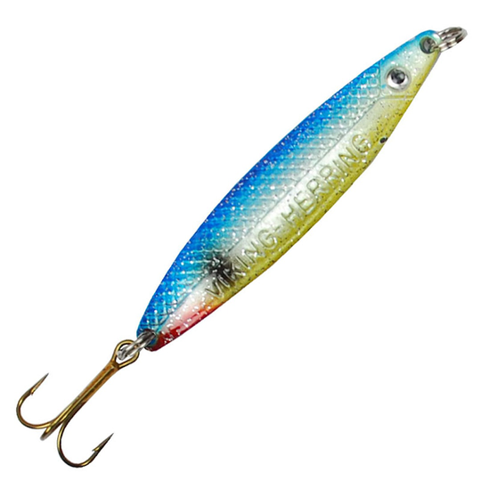 Viking Herring Glitter 22 g skeddrag Blå/Koppar