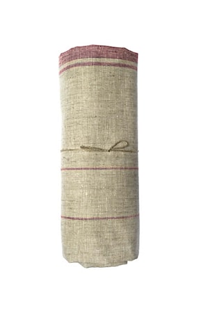 Elin Bordsduk Lingonberry/Natural 145x250 cm