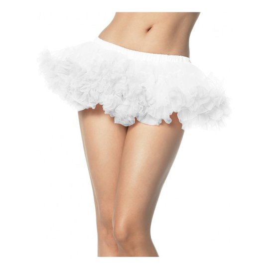 Ballerinakjol med Tyll Deluxe - Vit