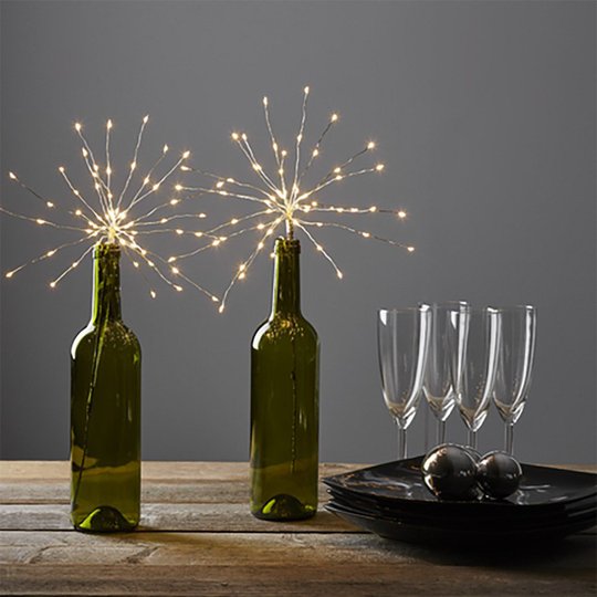 Dekorationskvist Fireworks LED - 1-pack