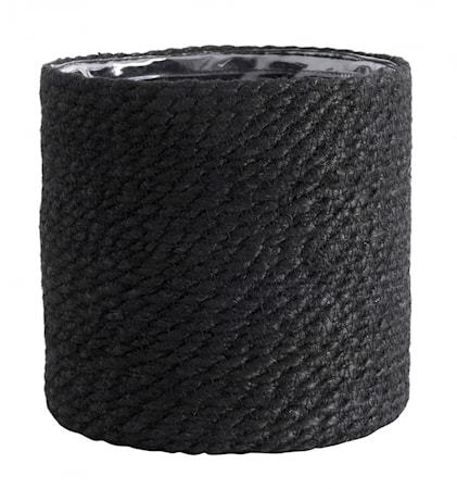 Örtkruka Juteväv Svart 18cm