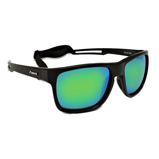 Aqua Polar solglasögon, Mirror Green