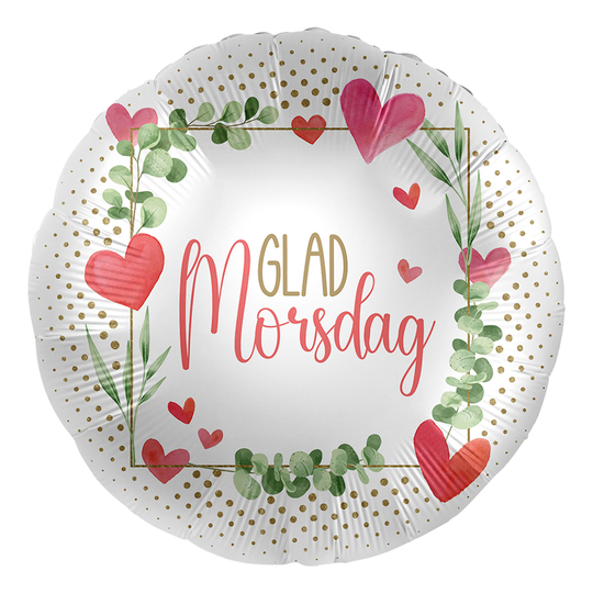 Folieballong Glad Morsdag