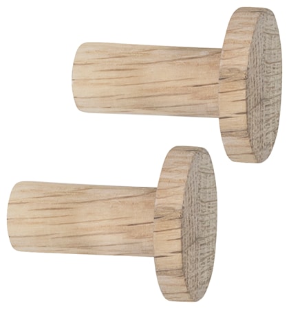 Point Krok Lång 2-pack 3,3x4 cm Natur