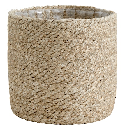 Kruka i jute Ø 18cm Natur