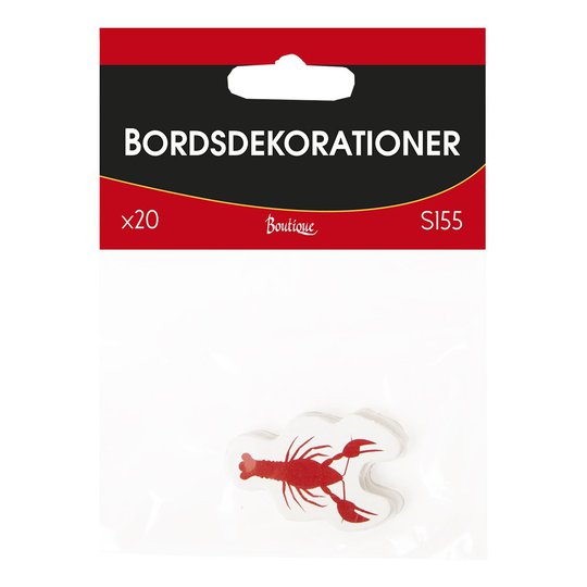 Bordskonfetti Kräftskiva - 20-pack