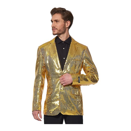 Suitmeister Sequins Gold Herr Kavaj - Small