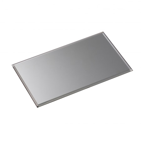 Nagel Spegelbas 30x17cm Smoked black