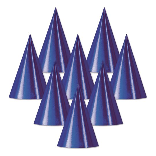 Partyhatt Lila Metallic - 1-pack