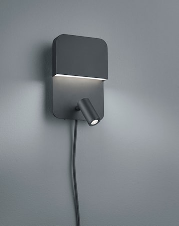 Luigi LED Vägglampa Svart