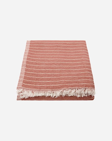Pläd Alice Stripe 200x140 cm Dusty Berry