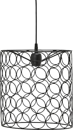 Taklampa Ring Svart