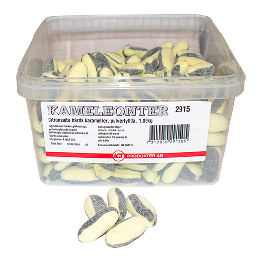 Kameleonter Citronsalta Storpack - 1,85 kg