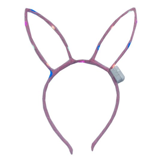 Kaninöron LED - Rosa